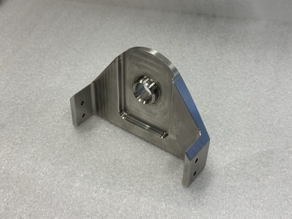 Machined aerospace bracket